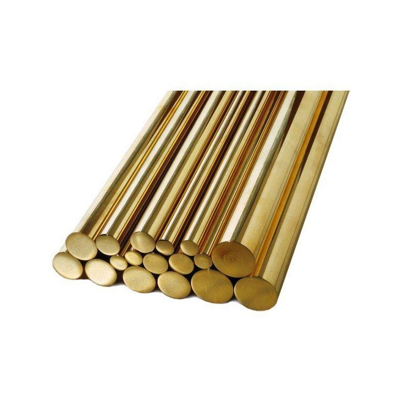 Rod Ø1.5-60mm brass 2.0401 Ms58 round rod rod round material, brass Rod Ø1.5-60mm brass 2.0401 Ms58 round rod rod round material, brass