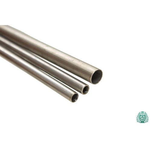 Stainless Steel Pipe Ø 88,9x2mm 1.4301 Length Selectable sanded k240 VA v2a Profile
