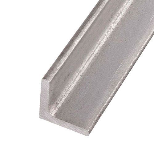 Stainless steel L-profile angle isosceles 40x40x4mm-60x60x6mm 0.25-2 Met