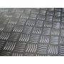 Aluminum checker plate 1.5/2mm - 5/6.5mm aluminum selectable aluminum checker plate quintet sheet cutting thin sheet Evek GmbH -
