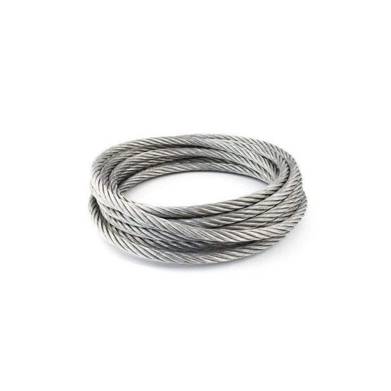 Stainless steel wire rope 1-8mm stainless steel wire V4A 1.4401 316 7x7 and 7x19 wire rope 5-250 meters