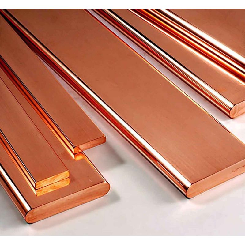 Copper flat bar 30x2mm-90x10mm strips of sheet metal cut to 0.5 to 2 meters Copper flat bar 30x2mm-90x10mm strips of sheet metal cut to 0.5 to 2 meters