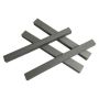 Tungsten 99% element 74 Pure Metal Metal Strips Tungsten Strips 0.2x20x104mm Evek GmbH - 3
