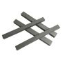 Wolfram 99% element 74 pure metal metal strip tungsten strip 0.2x20x104mm Evek GmbH - 3