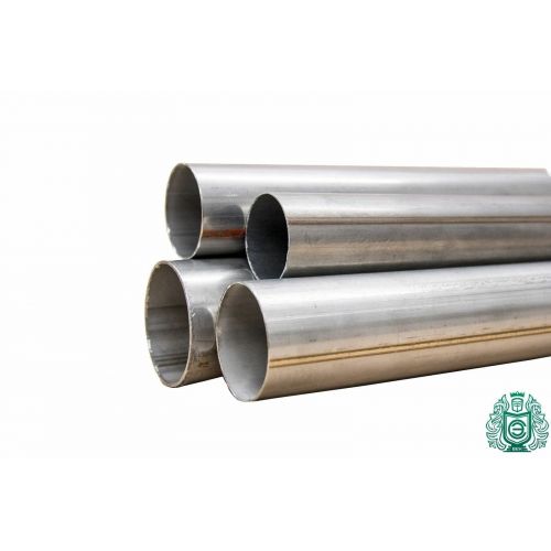 Stainless steel pipe Ø 14x2-134x4mm 1.4301 round pipe 304 V2A exhaust railing 0.25-2 meters
