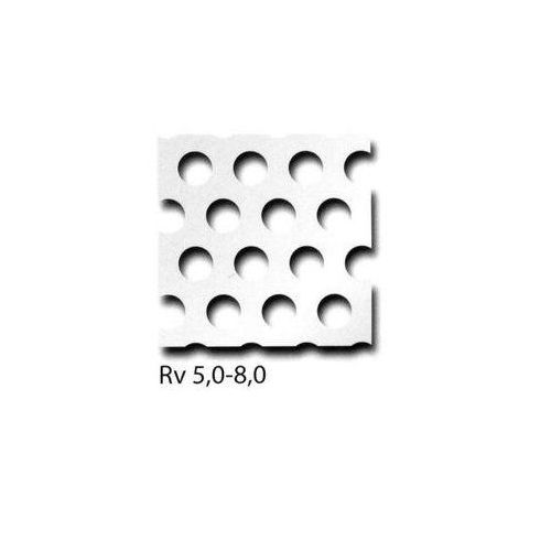 Perforated sheet aluminum RV3-5 + RV5-8 + RV10-15 panels can be cut to size, desired dimensions 100mm x 700mm possible