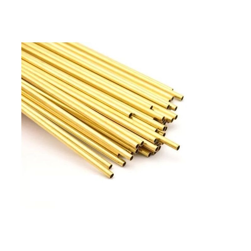 Brass tube 6x1mm-12x1mm model construction Cu64Zn33 selectable round capillary tube