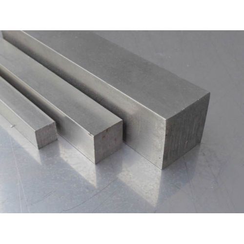 Square bar 4x4mm - 50x50mm stainless steel 1.4301 square bar V2A full square AISI 304 Evek GmbH - 1