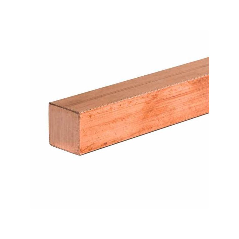 Copper square 6x6-40x40mm copper square rod 2.0065 copper square bar Cu-ETP Evek GmbH - 1