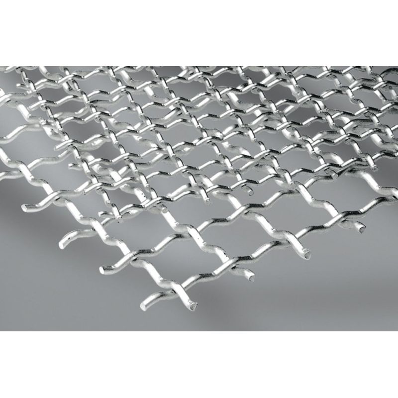 Stainless steel wave grid 10 x 10 x 2mm grid 1.4571 V2A mesh size individual 100-1000mm