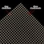 Stainless steel wavy grid 10x10x2mm grid 1.4571 V2A mesh size individual 100-1000mm Evek GmbH - 3