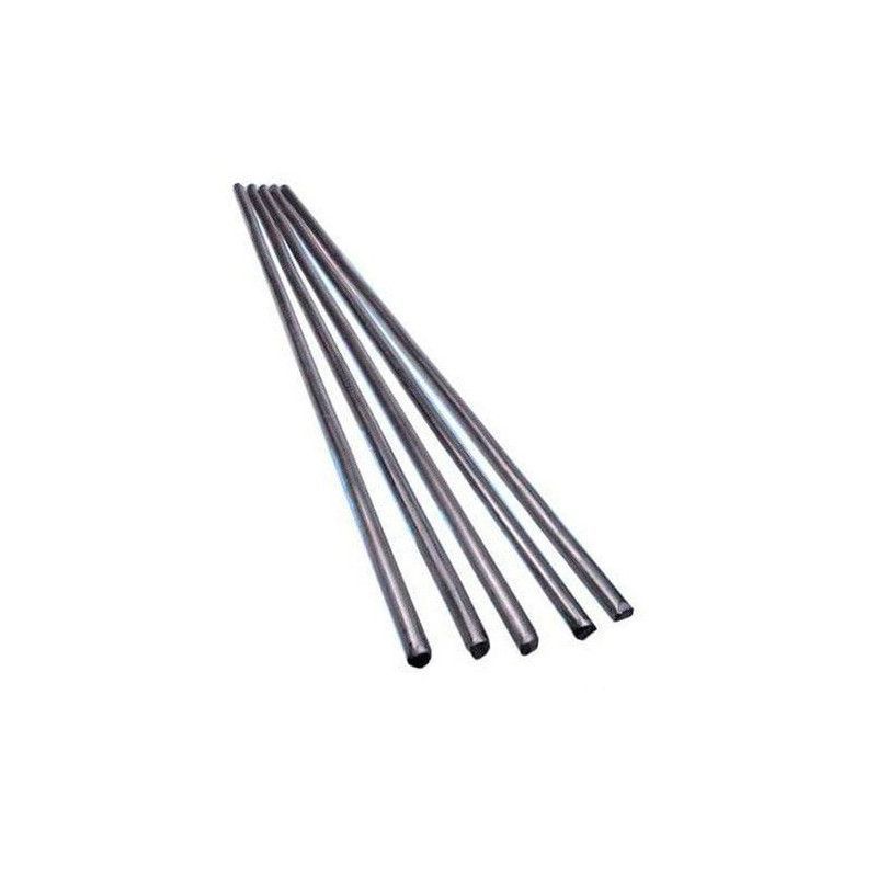 Tin 99% pure 8mm anode rod 0.1 - 2 meters raw electroplating electrolysis supplier Lief