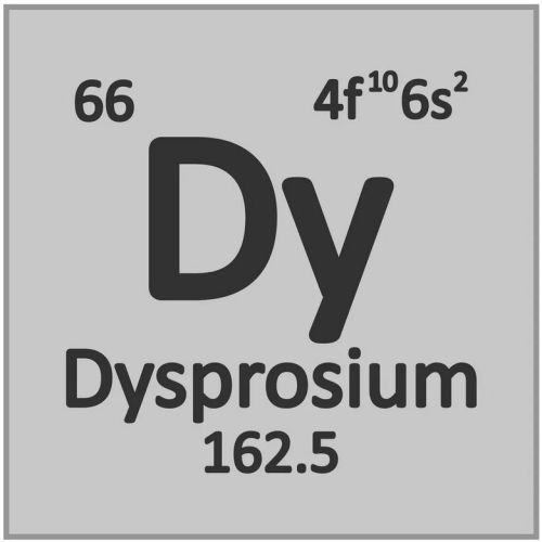 Dysprosium Dy pure 99.9% rare earth 66 metal
