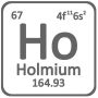 Holmium 99.9% element Ho 67 pure 99.99 rare metals 1g-5kg