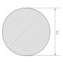 Stainless steel rod 6mm-400mm 1.4541 UNS S32100 round bar profile round steel AISI 321