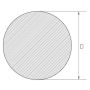 Stainless steel rod 20mm-150mm 1.4550 UNS S34700 round bar profile round steel AISI 347