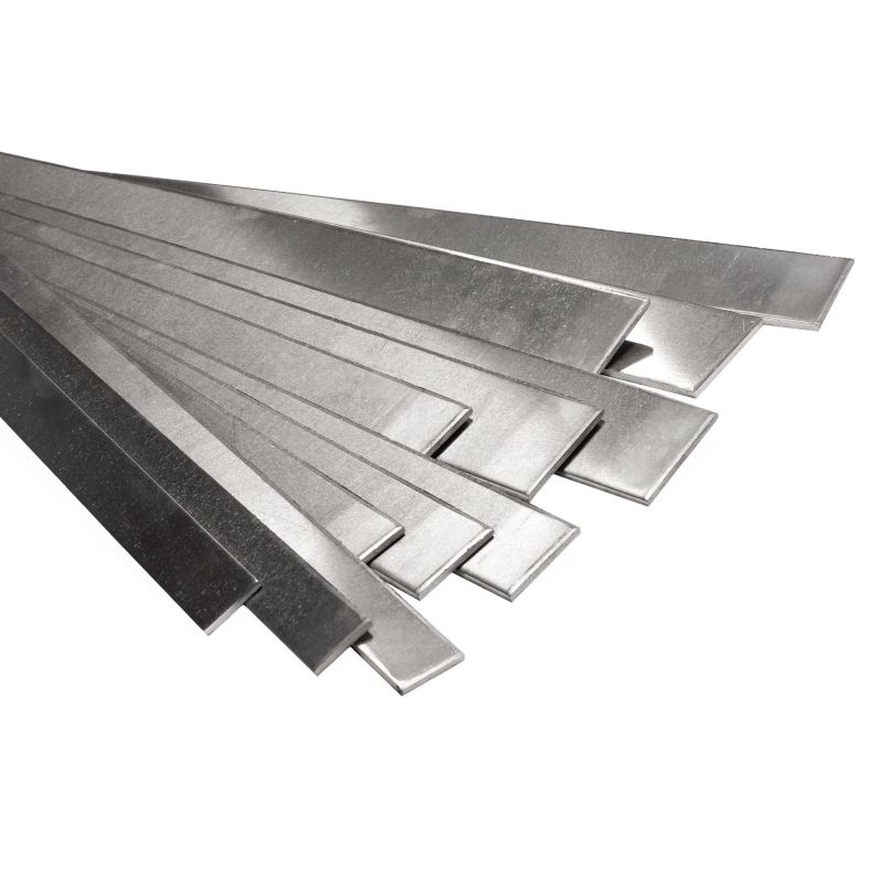 Aluminum sheet metal strip flat bar 30x2mm-90x6mm cut to size strips