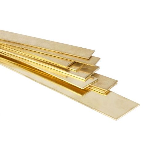 Buy brass sheet metal strips flat bar 30x2mm-90x6mm cut to size strips