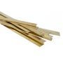 Brass sheet metal strip flat bar 30x2mm-90x6mm cut-to-size strip
