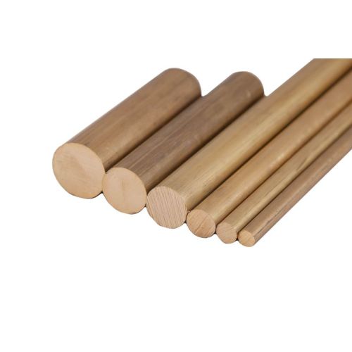 Brass rod Ø42-400mm Round rod Brass round material 2.0401 CuZn39Pb3 Ms58 Brass round rod