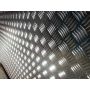 Aluminium diamond tread plate 1.5/2mm - 5/6.5mm Aluminium selectable Aluminium diamond tread plate quintet sheet metal