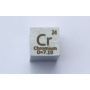 Chrome Cr metal cube 10x10mm polished 99.7% purity cube
