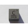 Carbon C metal cube 10x10mm polished 99.9% purity cube