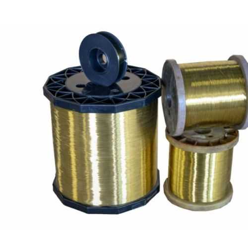 Brass wire soft Craft wire 0.1-3mm 2.0321 Brass CuZn37 bright 1-500m