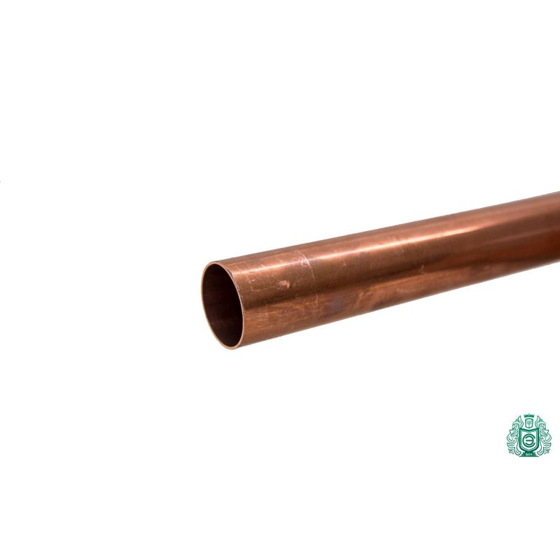 Copper pipe 3x0.5mm-54x1.5mm rod 2.0090 Aisi C11000 heating drinking water 0.1-2 meters, copper