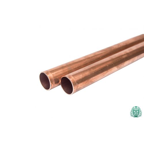 Copper pipe 3x0.5mm-54x1.5mm rod 2.0090 Aisi C11000 heating drinking water 0.1-2 meters, copper