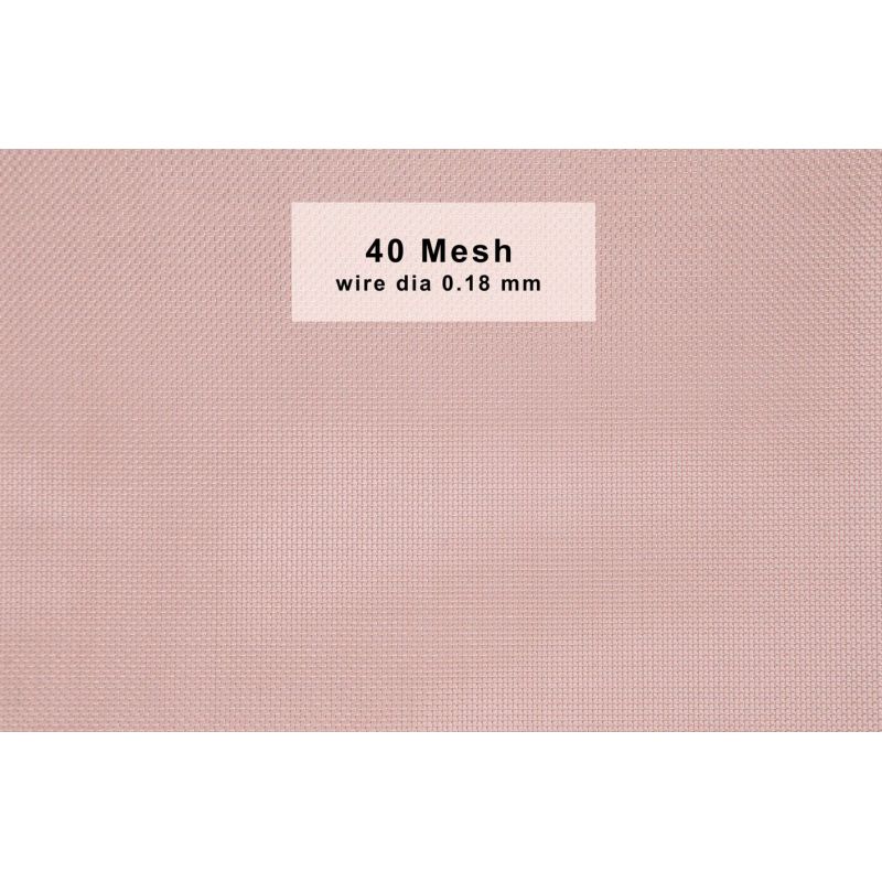 Copper mesh 30-200 Mesh width 50mm-300mm СU-OF CW008A grid filter wire