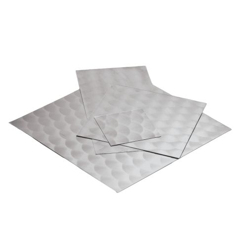 Stainless steel sheet 0.5-1.5mm V2A plates cut to size 1.4301 circle brushed