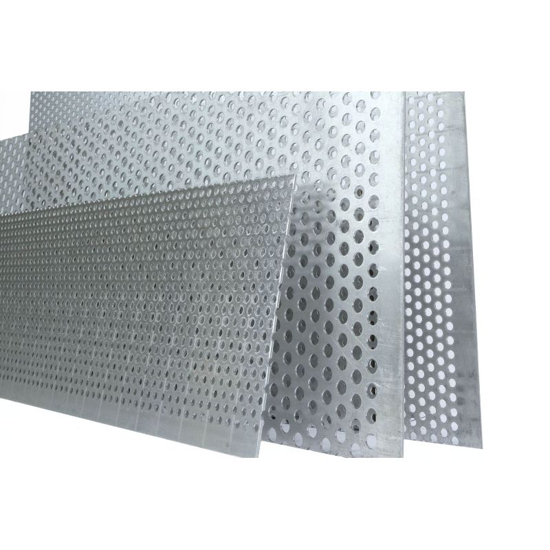 Perforated Sheet Aluminum RV10-15 panels cut to size configurable custom dimensions possible aluminum