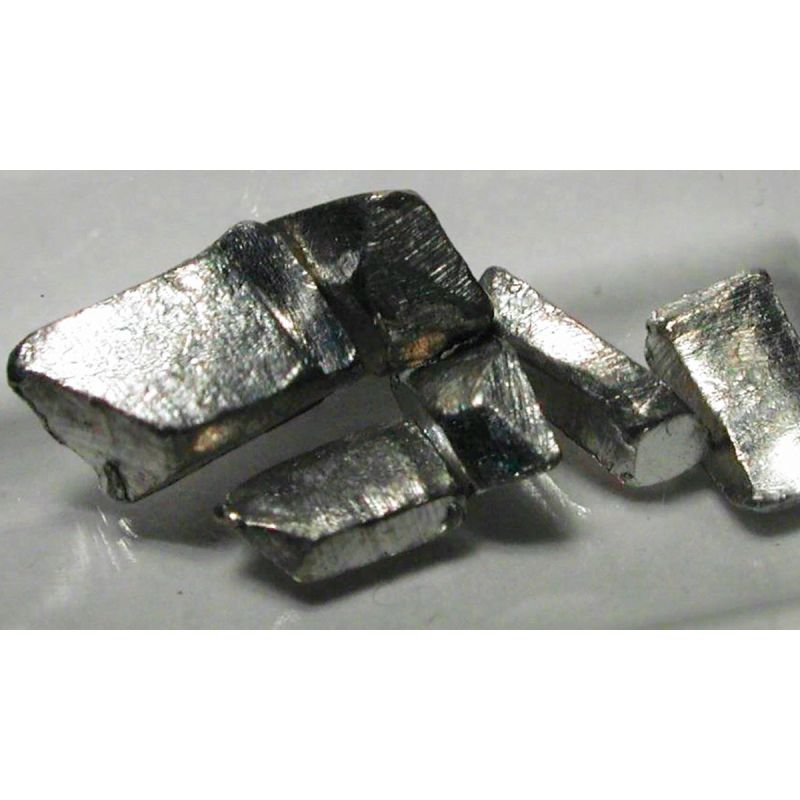 Indium scrap 99.9%+  5 g–10 kg