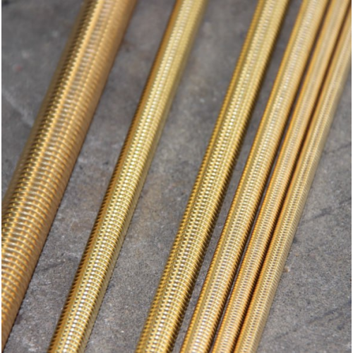 Brass Threaded Rods M2-M24 2.0401 0.1-1 Meter