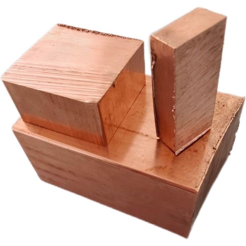 Copper ingots Cu-ETP 99.9% Cu | Pure copper 5g–5kg | Evek GmbH